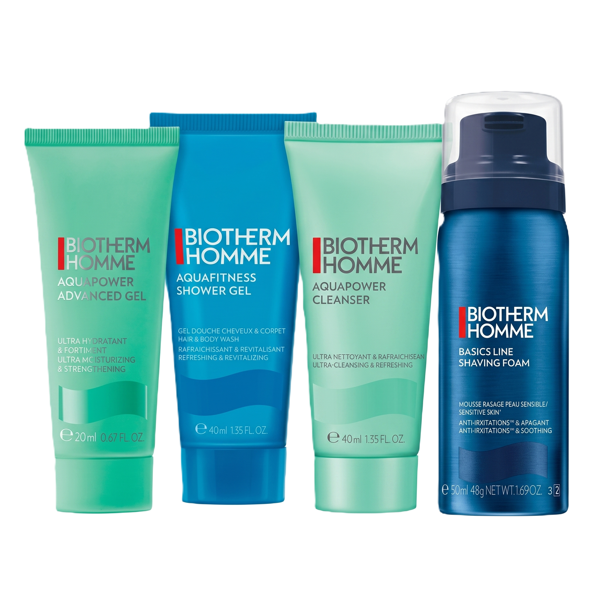 BIOTHERM AQUAPOWER SET STARTER KIT 4 UNITS