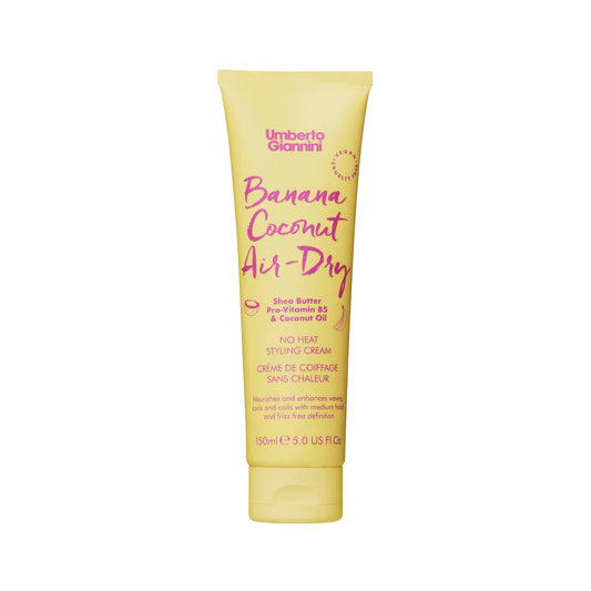 Umberto Giannini Umberto Giannini, Banana Coconut Air-Dry, Haarstyling-Creme, Mittel, 150 ml Regular