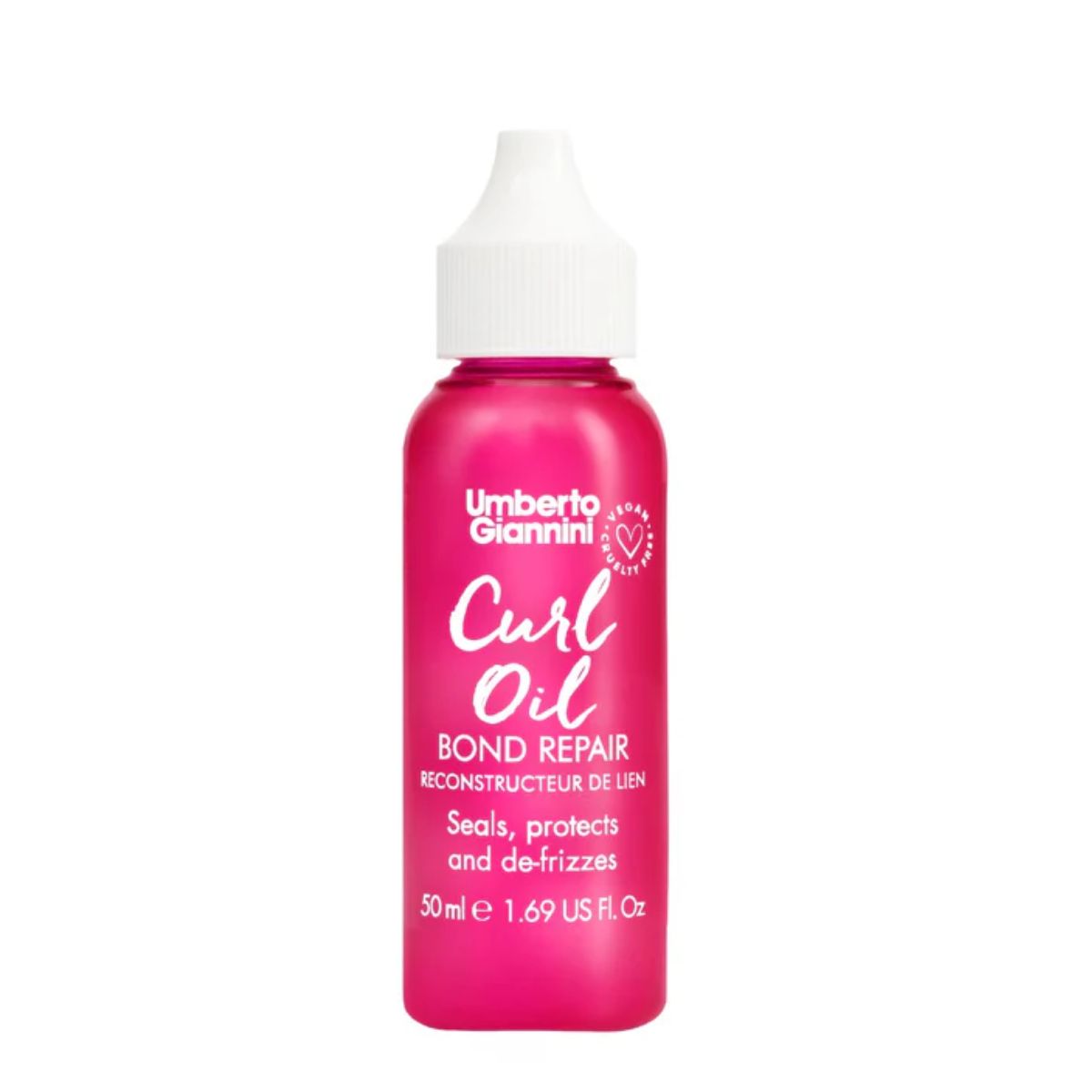 Umberto Giannini Umberto Giannini, Curl Oil Bond Repair, Silikonfrei, Haarölbehandlung, Frizz Control & Moisturising, 50 ml R