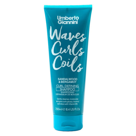 Umberto Giannini Umberto Giannini, Waves Curls Coils, Haarshampoo, Defining & Moisturising, 250 ml Regular