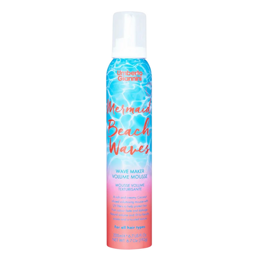 Umberto Giannini Haarstyling-Mousse Umberto Giannini, Mermaid Beach Waves, Hair Styling Mousse, Volumising & Texturising, Lig