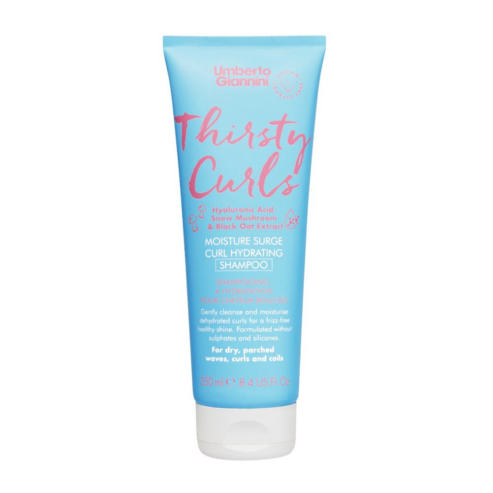 Umberto Giannini Umberto Giannini, Thirsty Curls, Haarshampoo, Hydrating & Moisturising, 250 ml Regular