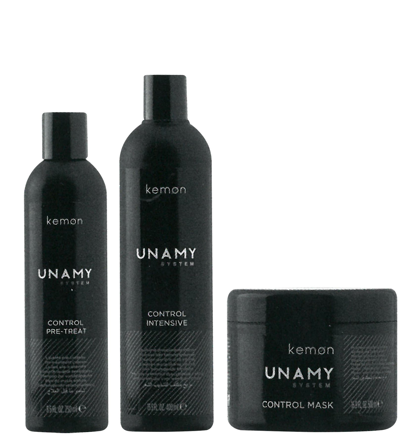 Kemon Haarpflegeset Unamy System Control Intensive Set Kemon: Control Intensive, Hair Shampoo, 400 ml + Control Intensive, Ha