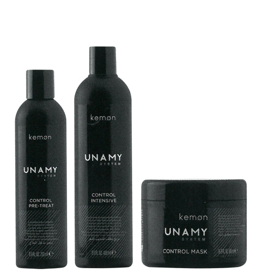 Kemon Haarpflegeset Unamy System Control Intensive Set Kemon: Control Intensive, Hair Shampoo, 400 ml + Control Intensive, Ha
