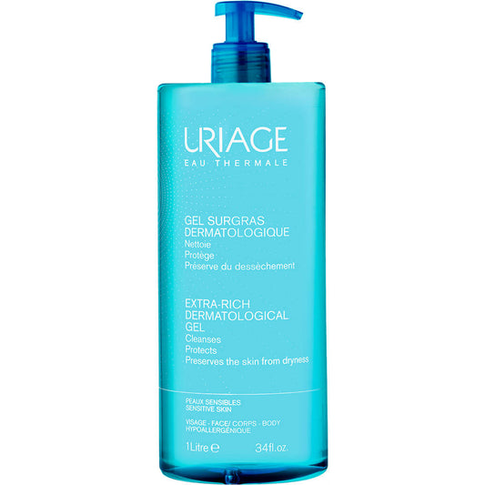 Uriage Uriage, Eau Thermale Surgras, Reinigungsgel, 1000 ml Regular