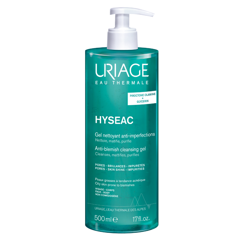 Uriage Uriage, Hyseac, Anti-Unreinheiten, Reinigungsgel, Für das Gesicht, 500 ml Regular