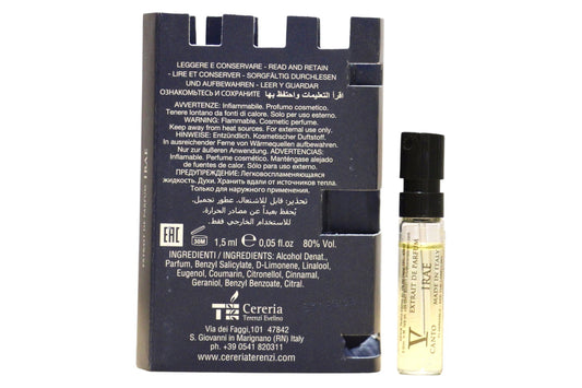V Canto V Canto, Irae, Parfumextrakt, Unisex, 1.5 ml Fläschchen Vial