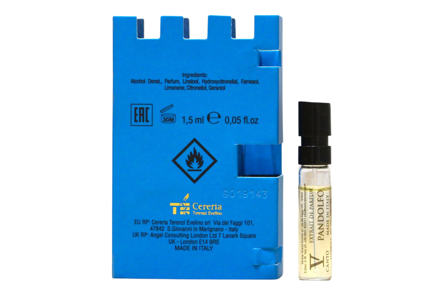 V Canto V Canto, Pandolfo, Parfumextrakt, Unisex, 1.505 ml Fläschchen Vial
