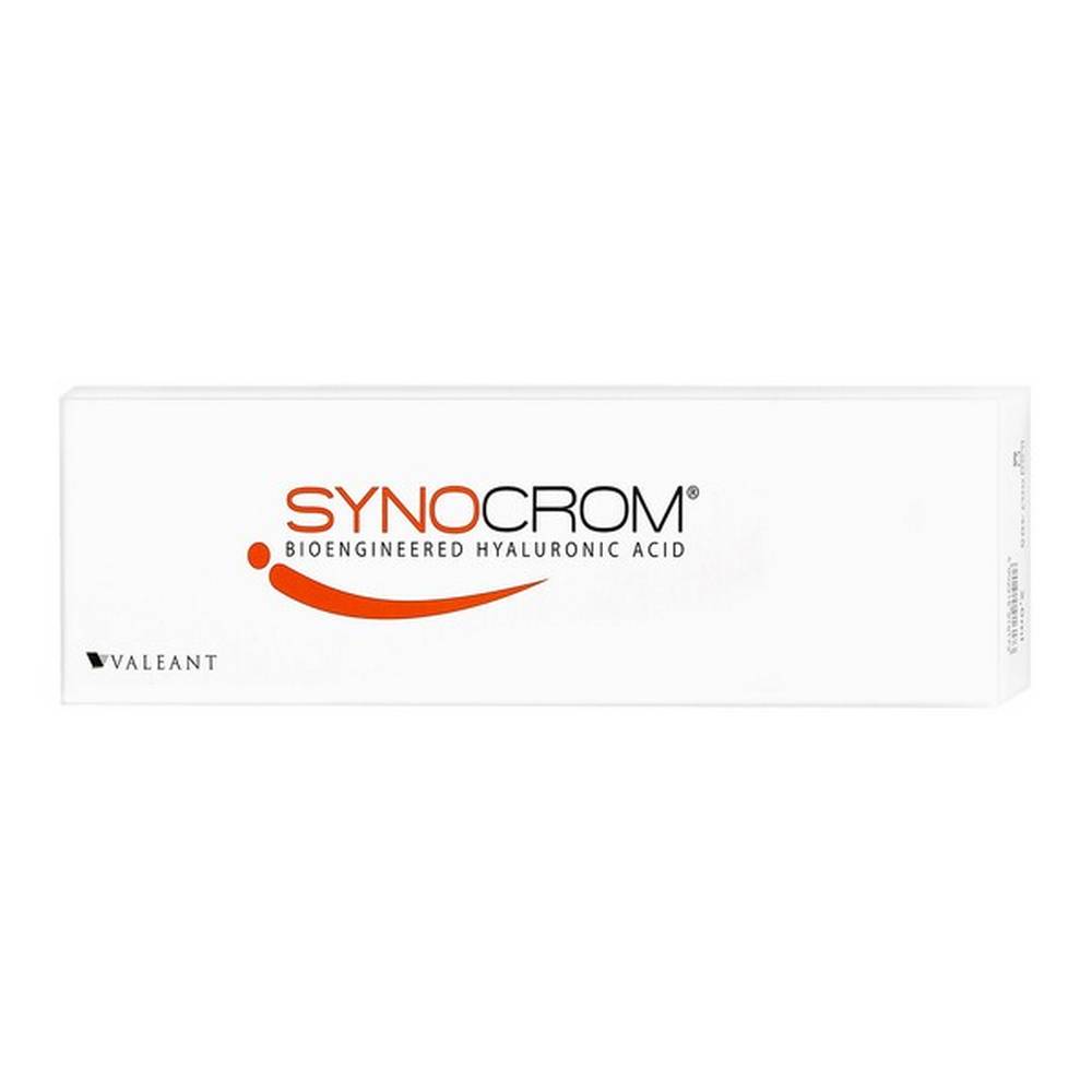Valeant Valeant, Synocrom, Synocrom 1%, Pain Relief For Osteoarthritis, Fertigspritze, 2 ml Regular
