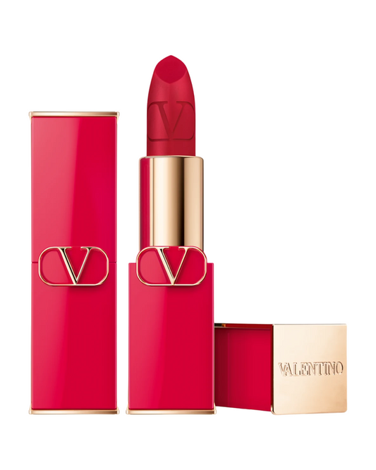 Valentino Valentino, Rosso, Matt, Creme-Lippenstift, 215A, Nachfüllbar, 3.5 g Regular