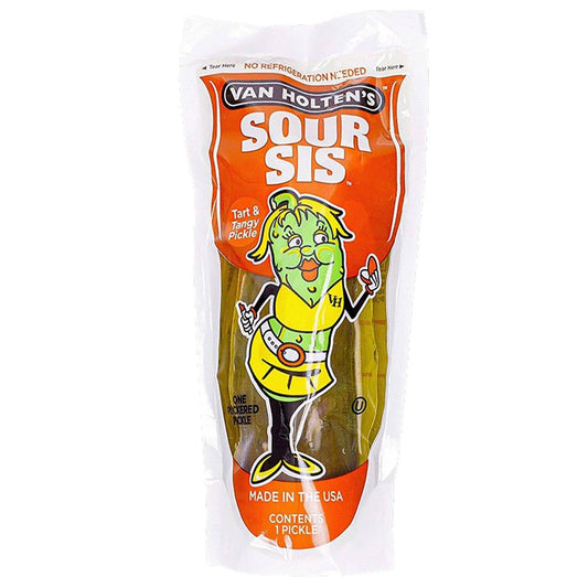 Van Holten's Sour Sis 196g Sauer eingelegte Essiggurke - Candyshop.ch