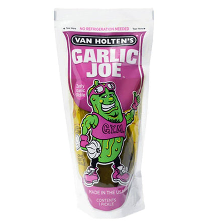 Van Holten's Garlic Joe Eingelegte Essiggurke mit Knoblauchgeschmack - Candyshop.ch