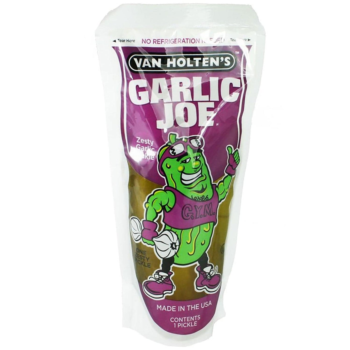 Van Holten's Garlic Joe Eingelegte Essiggurke mit Knoblauchgeschmack - Candyshop.ch