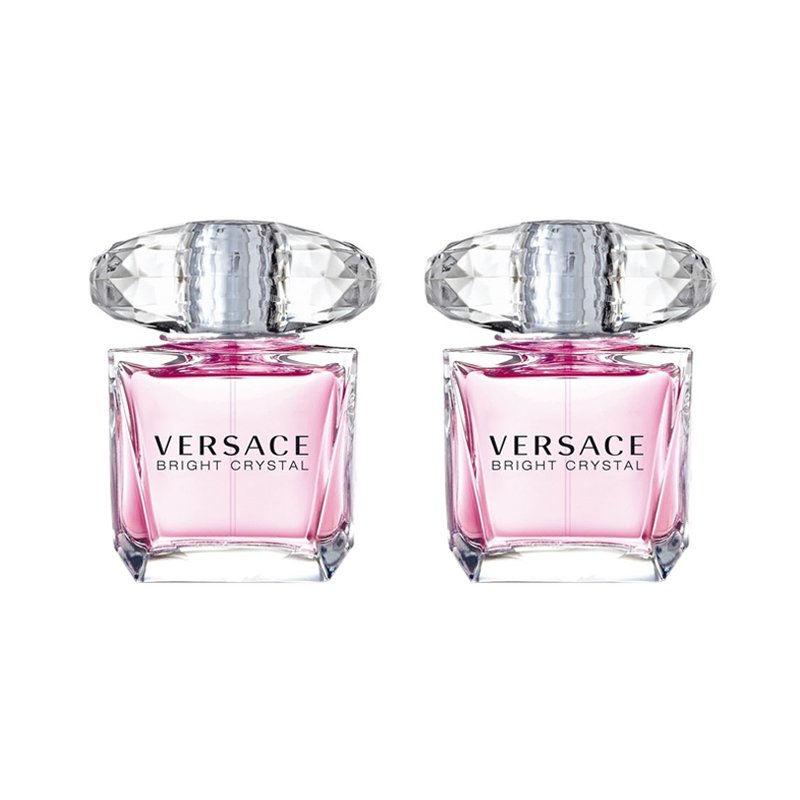 Versace Versace, Bright Crystal, Eau De Toilette, For Women, Duo, 30 ml Regular