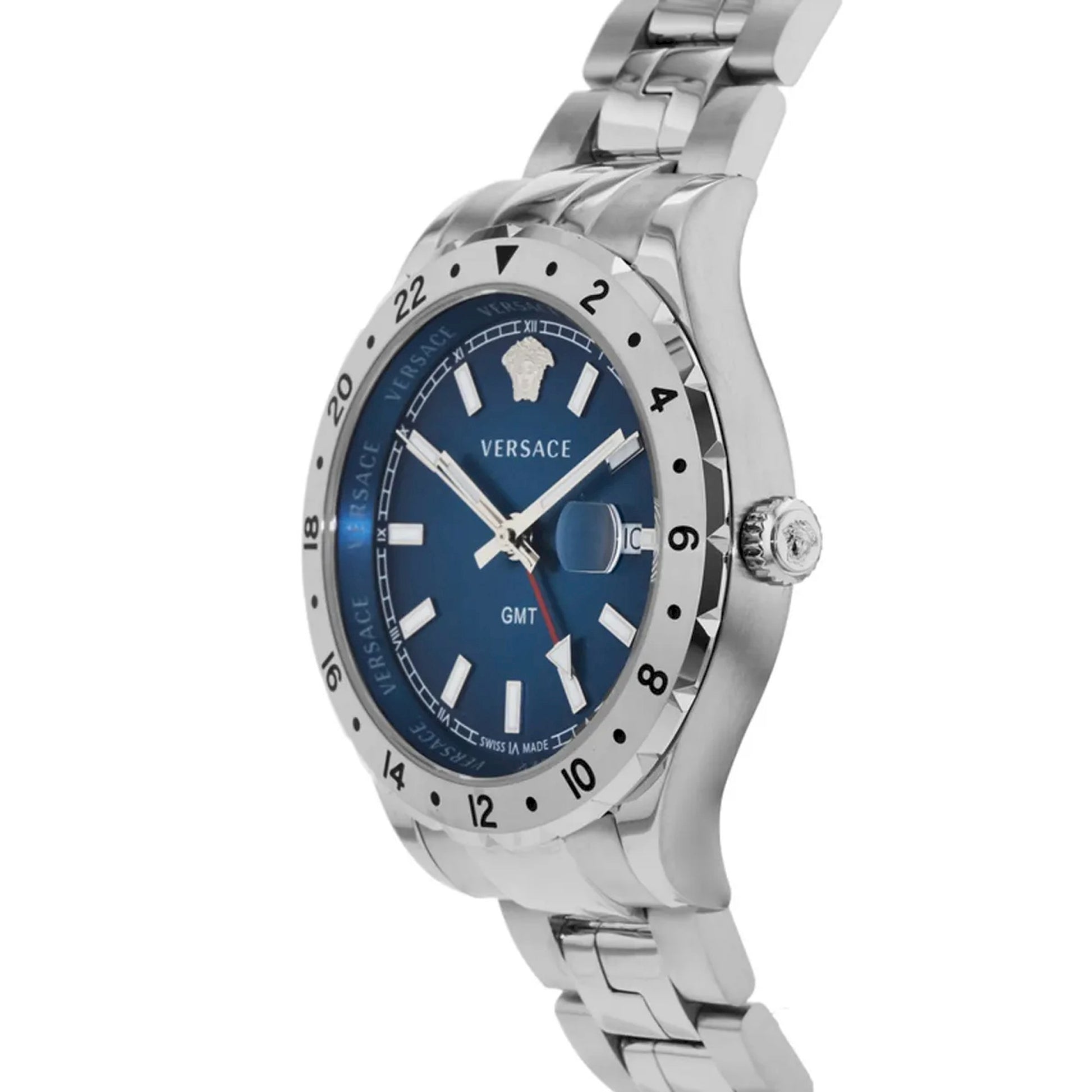 VERSACE HELLENYIUM GMT V11010015 Date - Made in: Switzerland Armbanduhr 42 mm