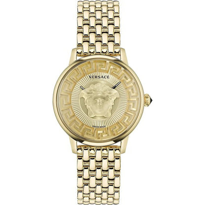 VERSACE MEDUSA ALCHEMY VE6F00623 Only Time Armbanduhr 38 mm Gold ansicht-3