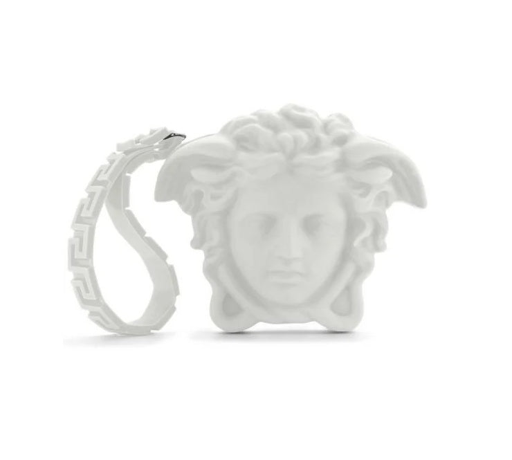 VERSACE Mod. MEDUSA POP + VERSACE WHITE SILICON PURSE VE6G00123 Only Time Armbanduhr 39 mm Weiss ansicht-2