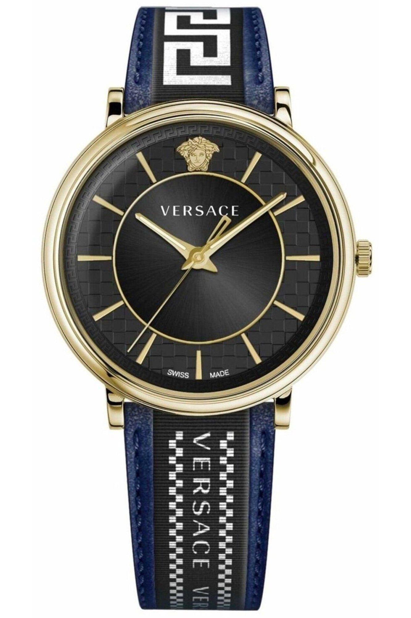 VERSACE V-CIRCLE VE5A01521 Only Time Armbanduhr 42 mm Gold