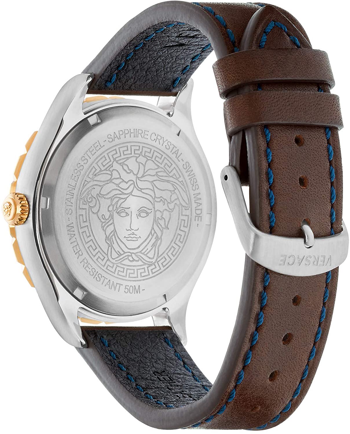 VERSACE V11080017 Analoguhr Armbanduhr 42 mm ansicht-2