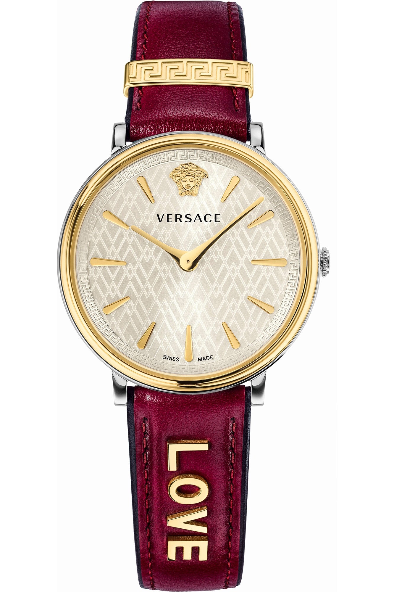 VERSACE VBP020017 Analoguhr Armbanduhr 20 mm ansicht-3