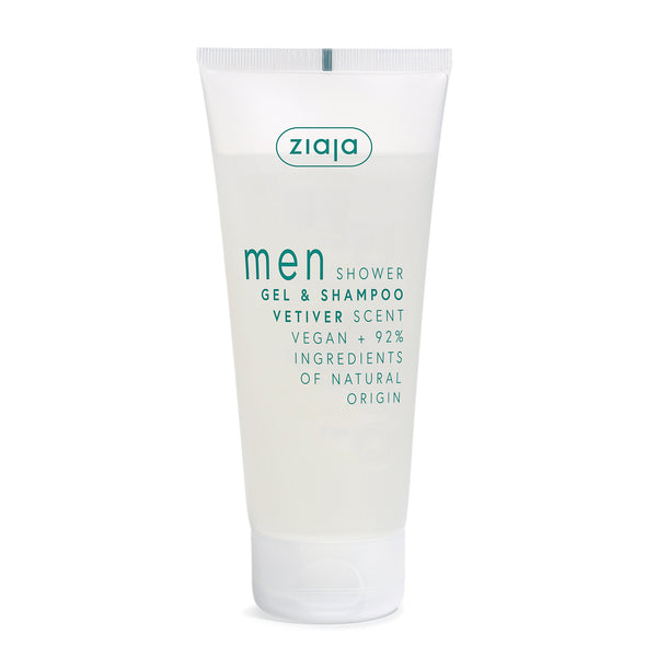 Ziaja Men Gel De Ducha y Champú Vetiver 200ml