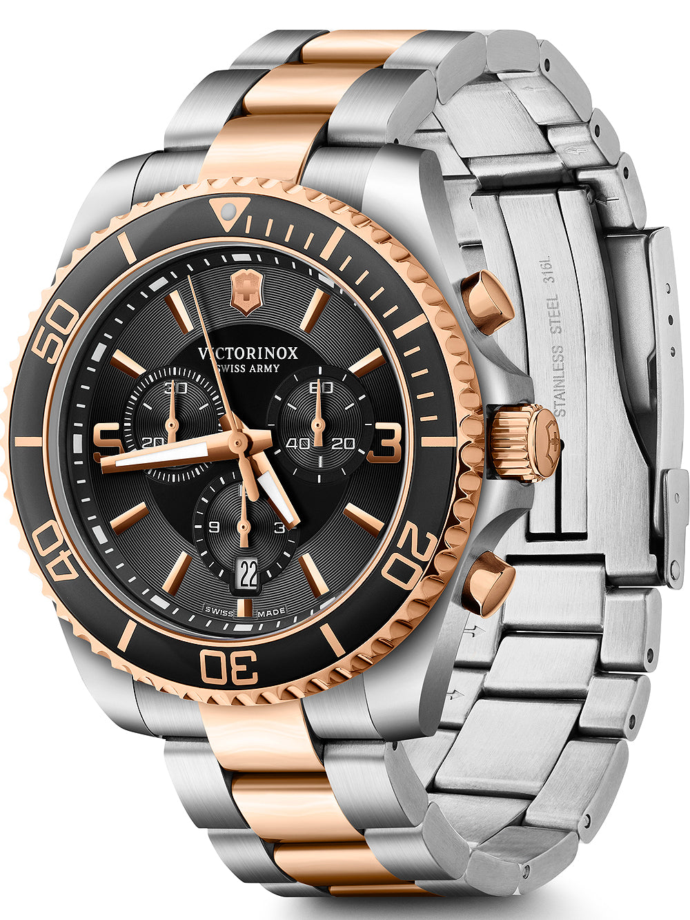 VICTORINOX 241952 Chronograph Armbanduhr 46 mm ansicht-2