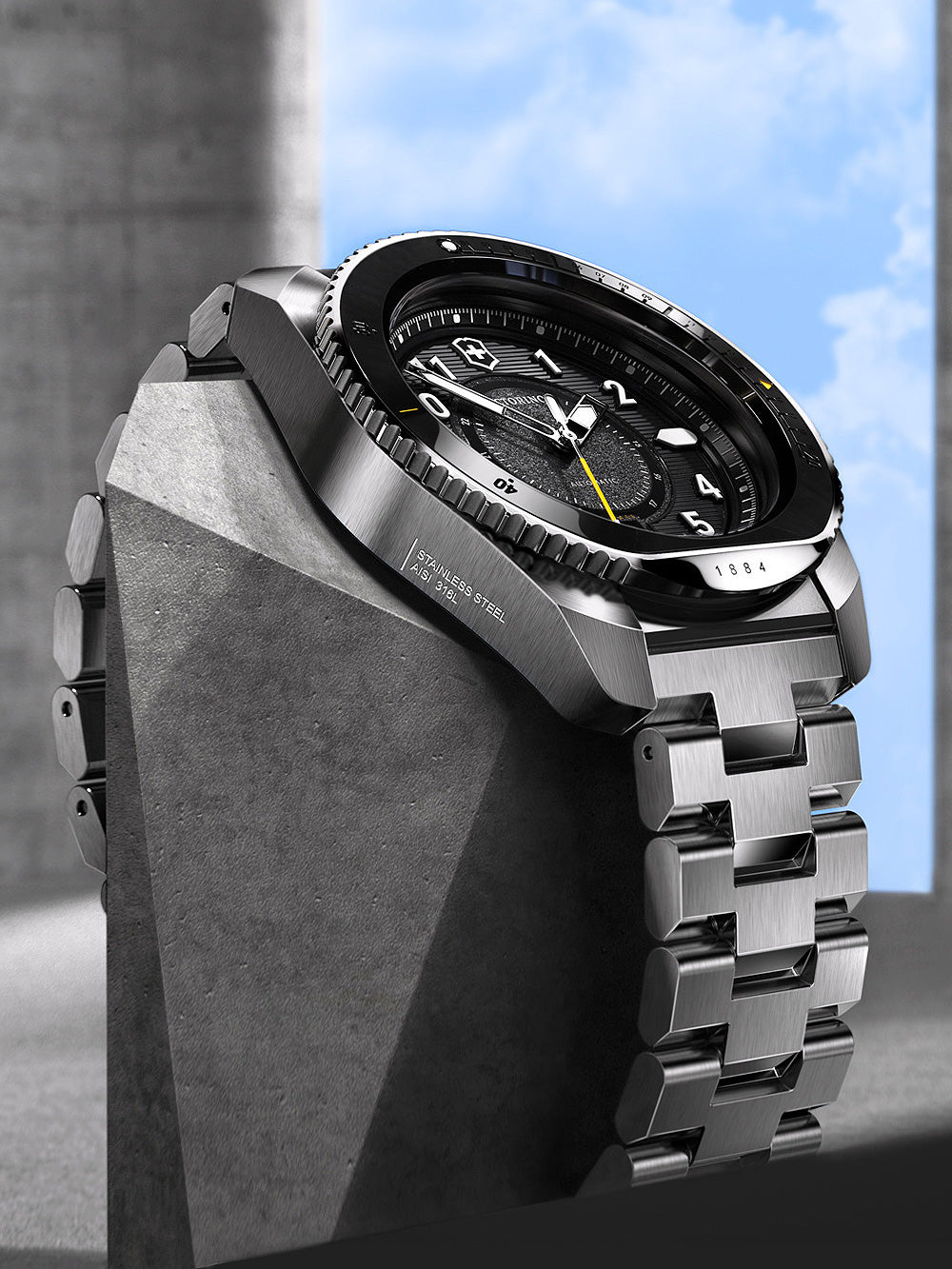 VICTORINOX 241981 Analoguhr Armbanduhr 43 mm ansicht-2