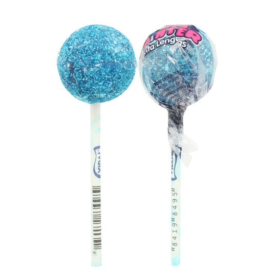 Vidal Pom Painter glitzernder Lutscher mit Himbeergeschmack - Candyshop.ch
