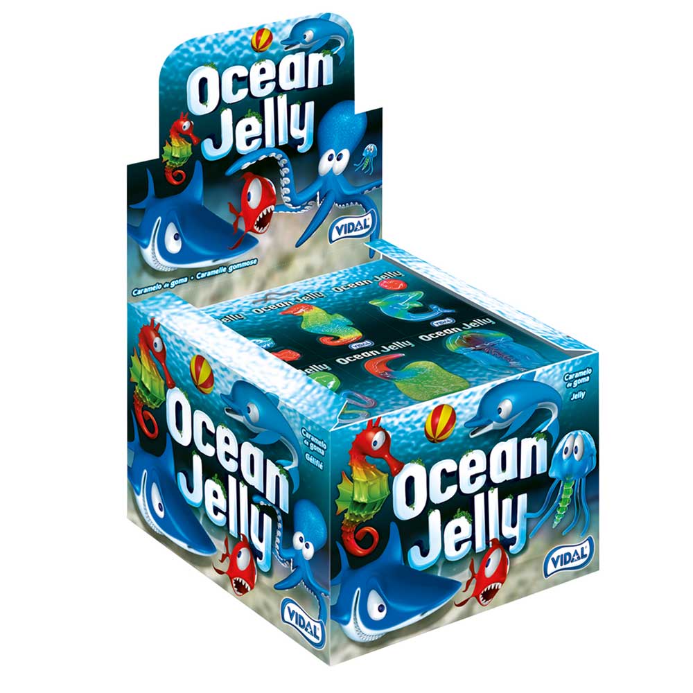 Vidal Ocean Jelly 6x11g - Candyshop.ch