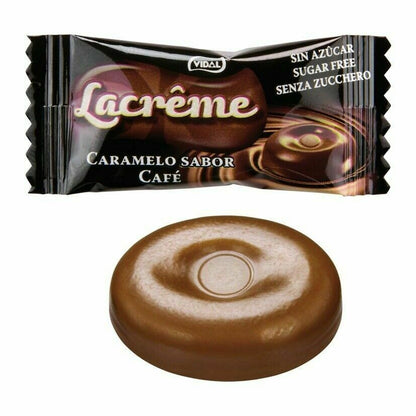 Vidal Lacreme Coffee Bonbon Sugarfree 300 pcs - 900g
