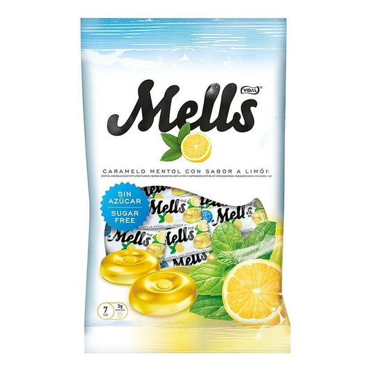 Vidal Mells Lemon & Menthol Sugarfree 300 Stück - 900g