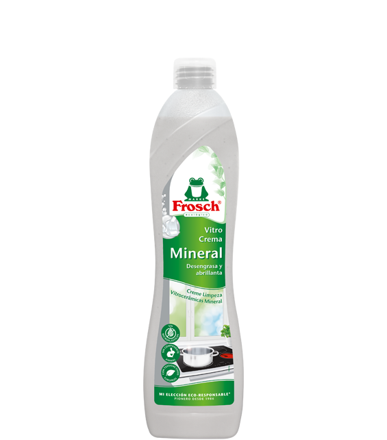 FROSCH Ecológico Vitrocerámicas Crema Mineral 450 ml Kosmetik