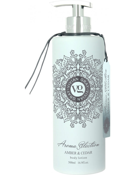 Vivian Gray Vivian Gray, Aroma Selection, Bernstein und Zeder, Hydratisierend, Körperlotion, 500 ml Regular