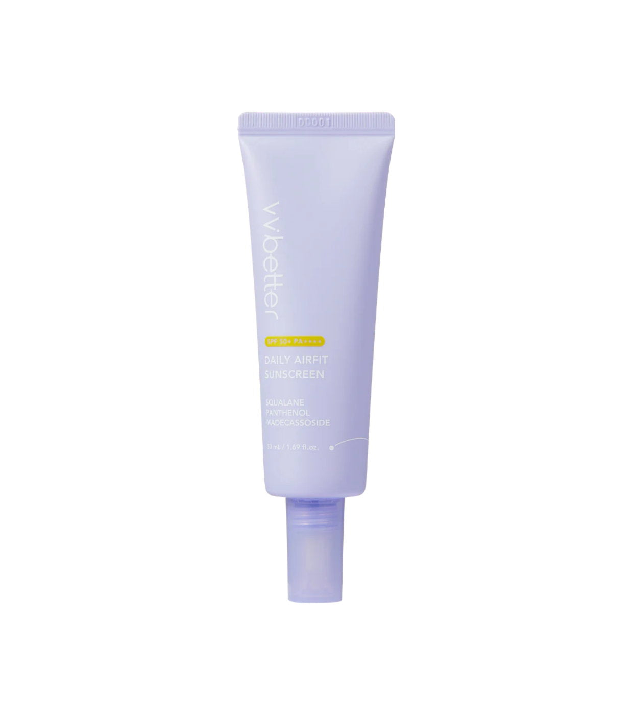 VV Better VV Better, Daily Airfit, UV-Schutz, Sonnencreme, Für das Gesicht, SPF50+, 50 ml Regular