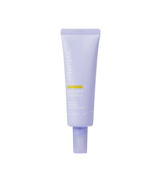 VV Better VV Better, Daily Airfit, UV-Schutz, Sonnencreme, Für das Gesicht, SPF50+, 50 ml Regular