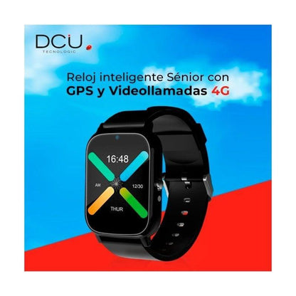 DCU Senior 4G GPS Smartwatch mit SOS & Sturzerkennung – Grau