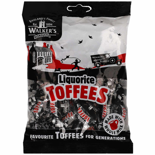 Walker's Nonsuch Liquorice Toffees 150g - Candyshop.ch