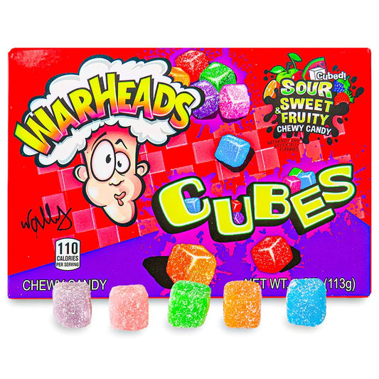 Warheads Chewy Cubes 113g - Candyshop.ch