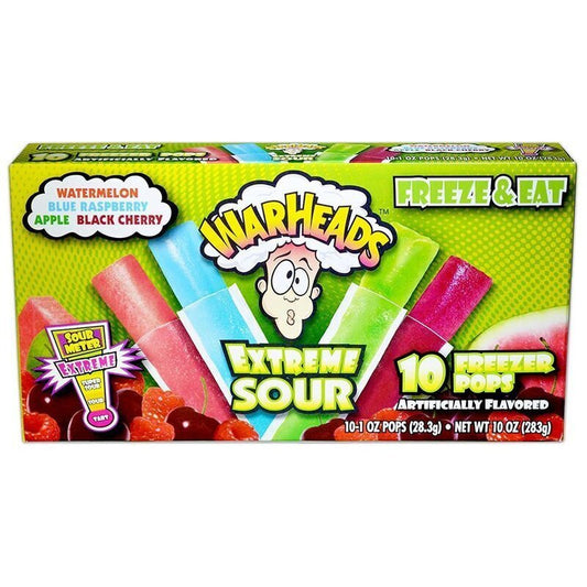 Warheads - Extreme Sour Freezer Pops 283,5g - Candyshop.ch