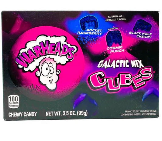 Warheads Galactic Cubes 99g - Candyshop.ch