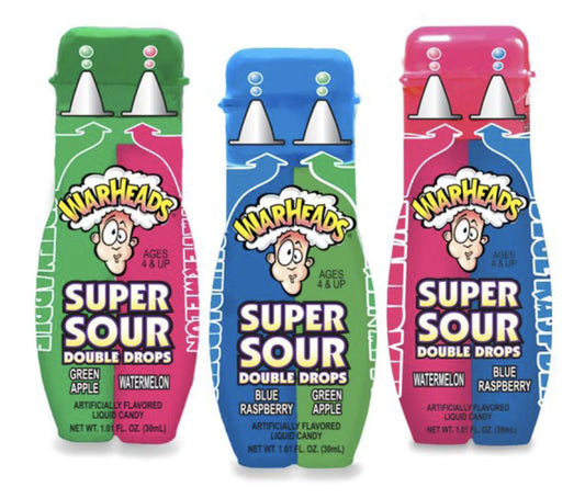 Warheads Super Sour Double Drops - Candyshop.ch