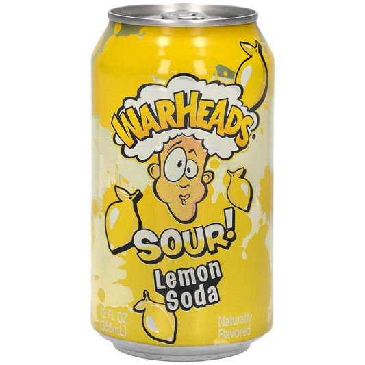 Warheads Sour! Lemon Soda 355ml - Candyshop.ch