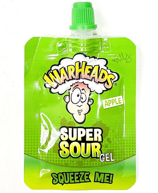 Warheads Super Sour Gel Apple 20g - Candyshop.ch