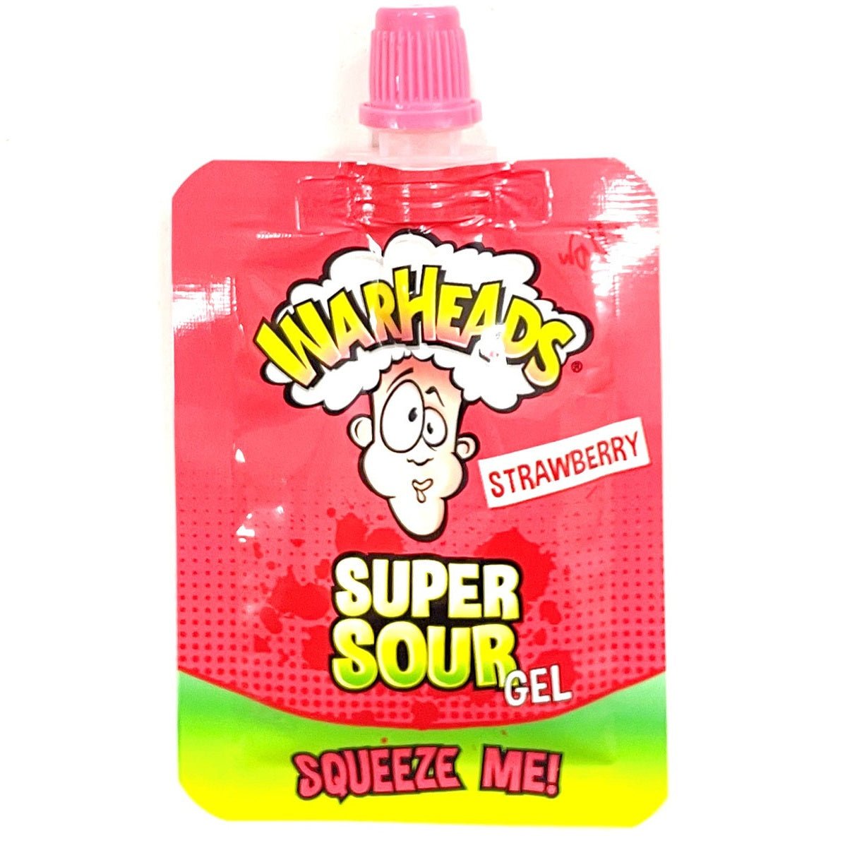 Warheads Super Sour Gel Strawberry 20g - Candyshop.ch