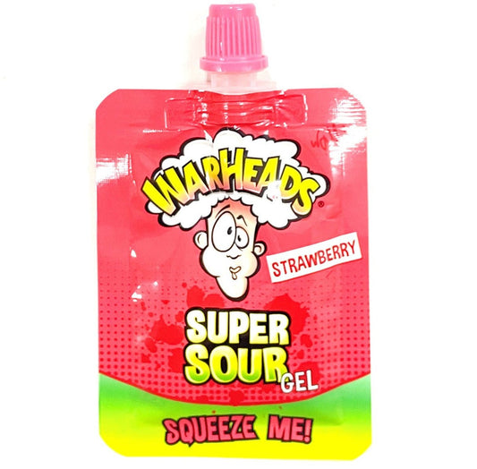 Warheads Super Sour Gel Strawberry 20g - Candyshop.ch