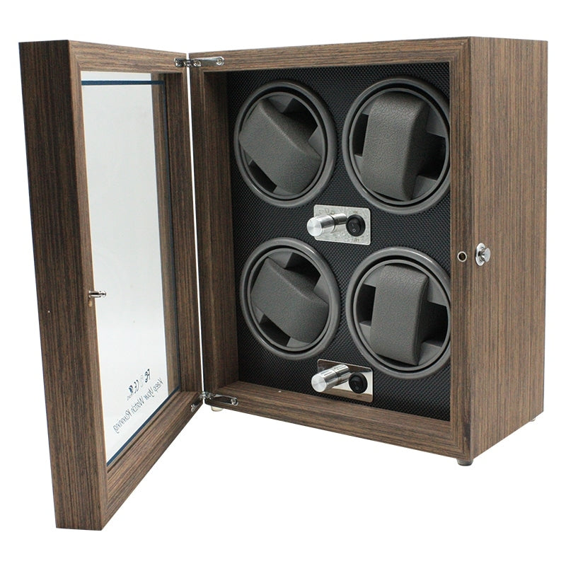 WATCH-WINDER RR004 Armbanduhr Rot ansicht-3