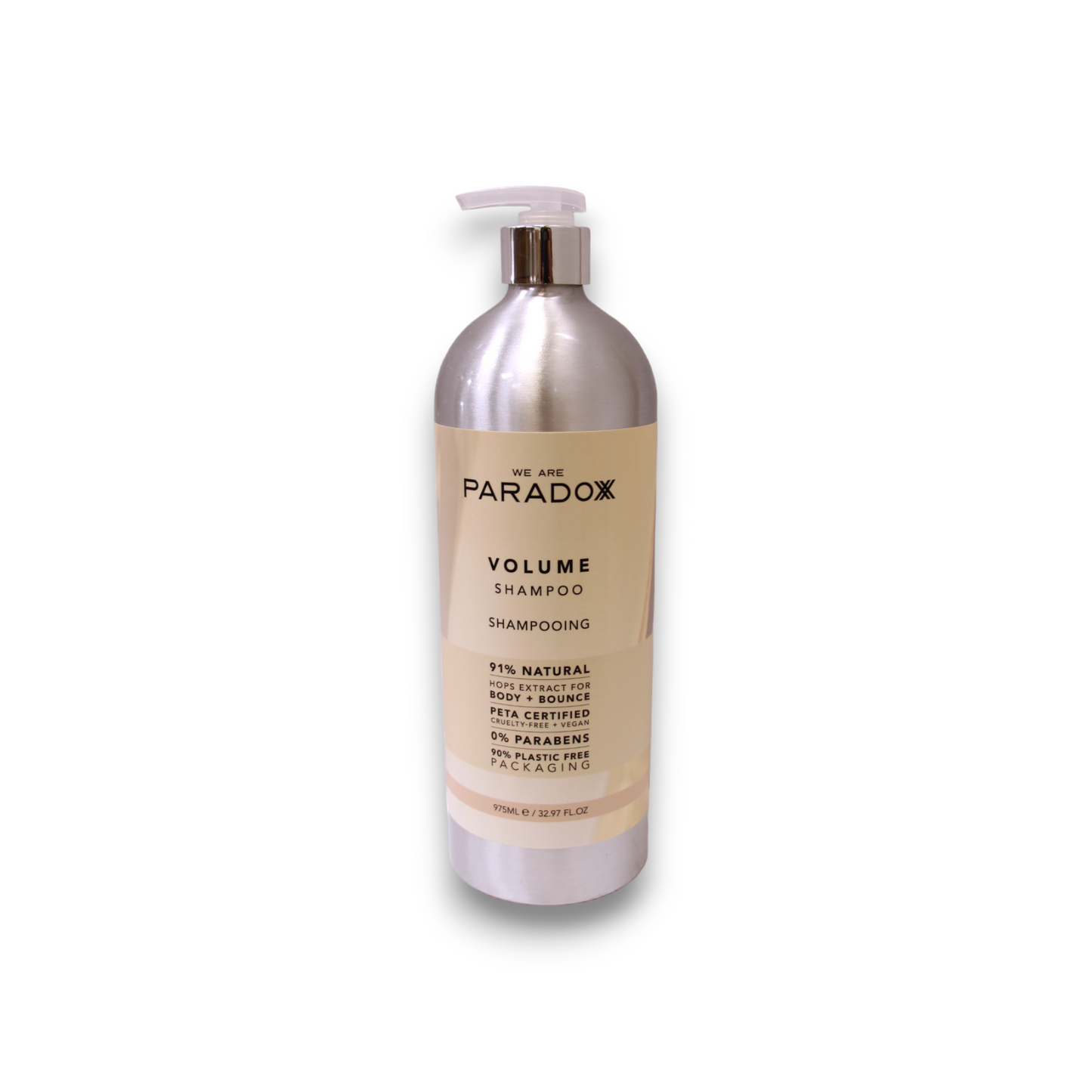 We are Paradoxx Volume Hopfenextrakt Haarshampoo 975 ml – Volumen & Geschmeidigkeit