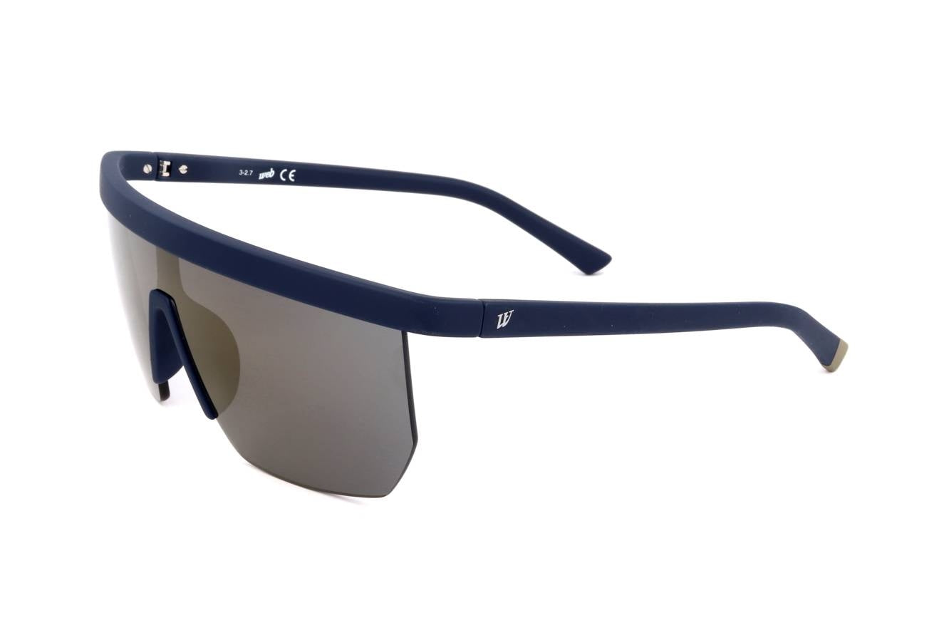 WEB EYEWEAR WE0221 MATTE BLUE WE0221-91C 58-16-125 Sonnenbrille Blau ansicht-2