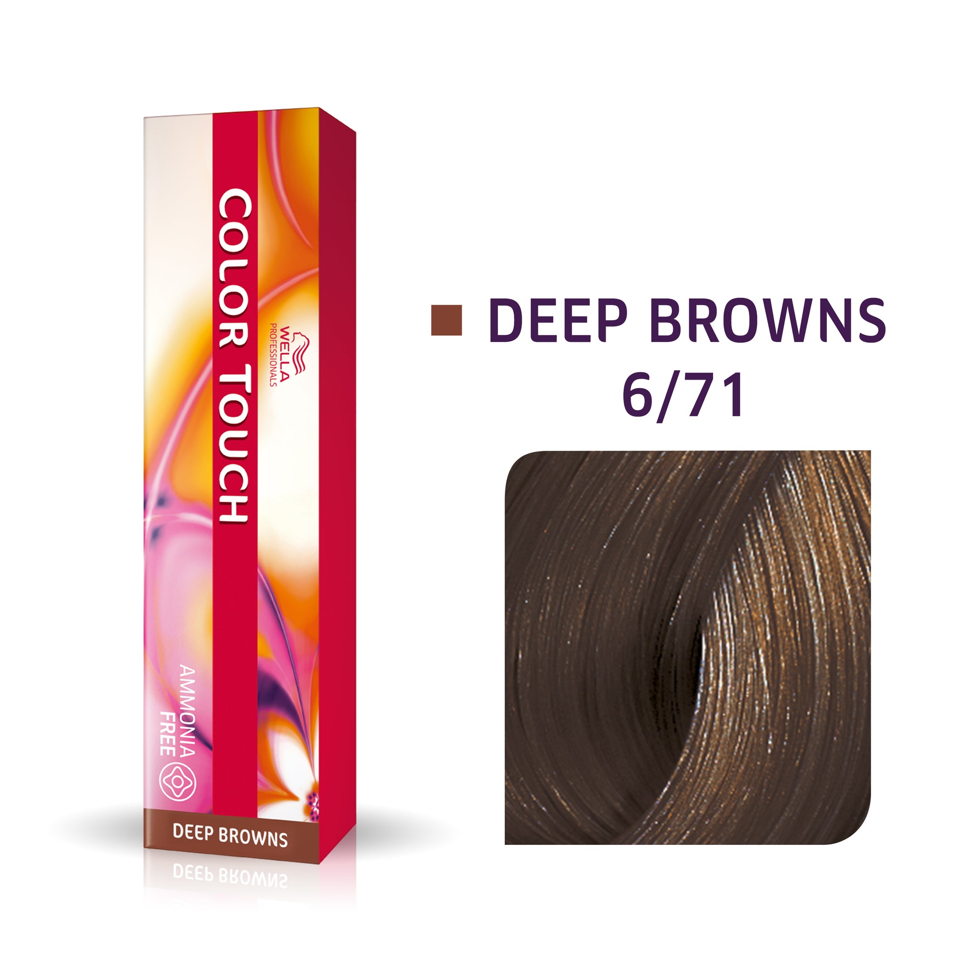 Wella Professionals Wella Professionals Color Touch Ammoniakfreie Semi-permanente Haarfarbe 6/71 Dark Blonde