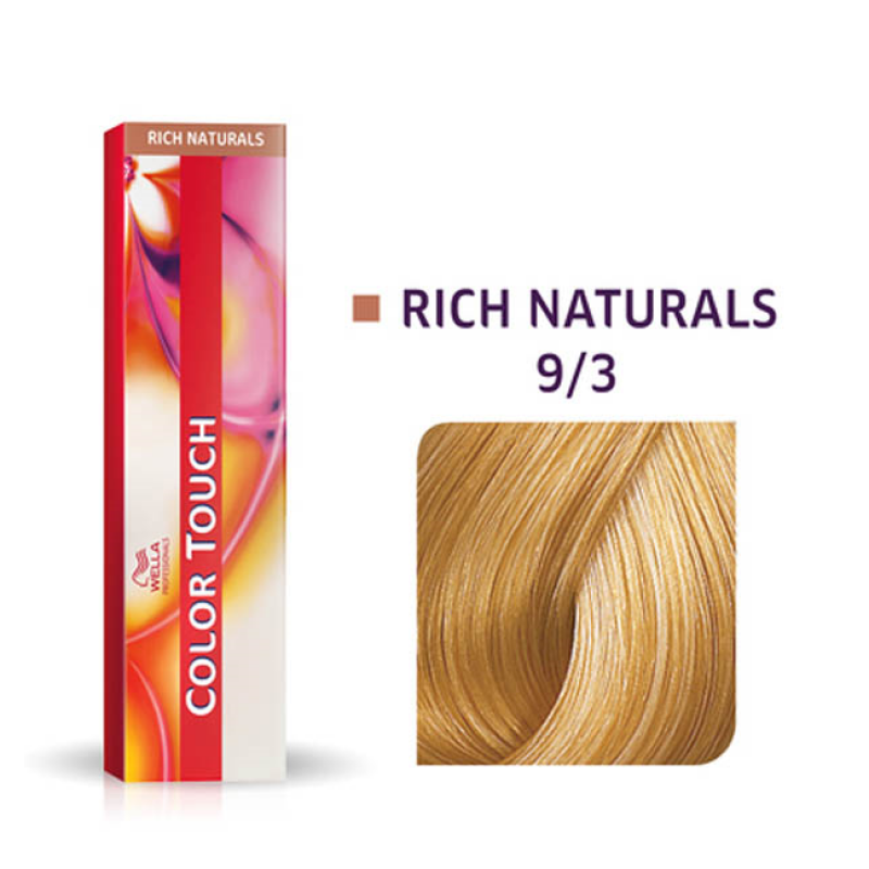 Wella Professionals Wella Professionals Color Touch Ammoniakfreie Semi-permanente Haarfarbe 9/3 Golden Light